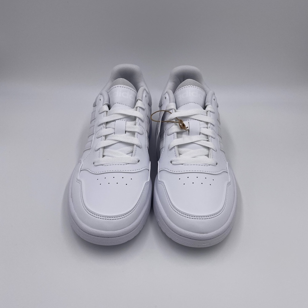 Adidas Hoops 3.0 White Womens Shoes - Picture 3 of 8